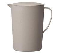 GastroMax Pitcher with Lid and Handle 2 L BIO | Grey | Picnics, Camping, BBQ's, Poolside, Indoor/Outdoor Use | Fridge Door Jug | Food Approved and BPA Free | Dishwasher Safe | L22 x W11 x H24 cm