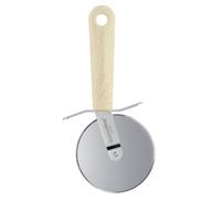 GastroMax Pizza Cutter BIO | Linen | Food Cooking Kitchen Utensil | Dishwasher Safe | Food Approved and BPA Free | L2 x W9 x H22 cm