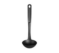 GastroMax Soup Ladle 27 cm Black Nylon BPA Free Kitchen Utensil - Suitable for Non-Stick cookware