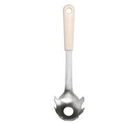 GastroMax Spaghetti Spoon BIO | Linen | Food Cooking Kitchen Utensil | Dishwasher Safe | Food Approved and BPA Free | L8 x W8 x H29,5 cm