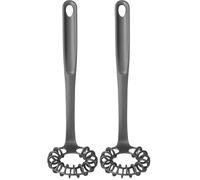 GastroMax Spiral Whisk BIO | Grey | Food Cooking Kitchen Utensil | Heat Resistant | Dishwasher Safe | Food Approved and BPA Free | L28 x W8 x H8 cm (Pack of 2)