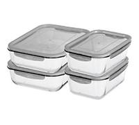 GastroMax Storage Boxes Transparent 28 x 22 x 16 cm