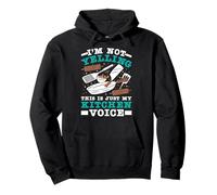 Gastronom I'M NOT YELLING THIS IS JUST MY KITCHEN Cooks Pullover Hoodie