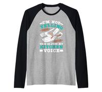 Gastronom I'm NOT Yelling This is JUST My Kitchen Cooks Raglan Baseball Tee