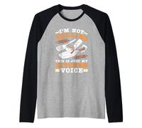 Gastronom I'm NOT Yelling This is JUST My Kitchen Cooks Raglan Baseball Tee