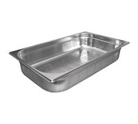 Vogue Stainless Steel Perforated 1/1 Gastronorm Tray 65mm