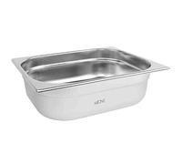 Gastronorm 1/2 Half Stainless Steel Bain Marie Food Container Pot Pan 100mm