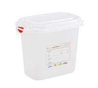 Gastronorm Food Storage Ingredient Containers - Perfect for restaurants, mass catering, events, meal prep, fridge organisation - Available in 23 Different Sizes (Air-Tight Gastronorm 1/9 1.5 Litres)
