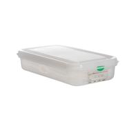 Gastronorm Food Storage Ingredient Containers - Perfect for restaurants, mass catering, events, meal prep, fridge organisation - Available in 23 Different Sizes (Air-Tight Gastronorm 1/3 2.5 Litres)