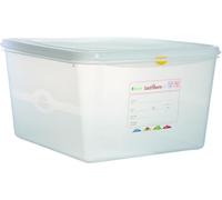 Gastronorm Food Storage Ingredient Containers - Perfect for restaurants, mass catering, events, meal prep, fridge organisation - Available in 23 Different Sizes (Air-Tight Gastronorm 2/3 19 Litre)