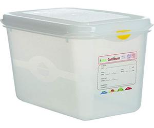 Gastronorm Food Storage Ingredient Containers - Perfect for restaurants, mass catering, events, meal prep, fridge organisation - Available in 23 Different Sizes (Air-Tight Gastronorm 1/4 4.3 Litre)