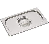 Gastronorm Lid 1/4 Quarter Size - Case of 6 - Stainless Steel Lid