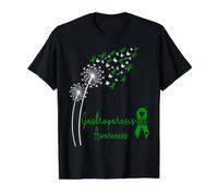 Gastroparesis Awareness Dandelion Value Graphic T-Shirt, Men, Black, L