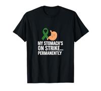 Gastroparesis Awareness Month Green Ribbon Fighter T-Shirt