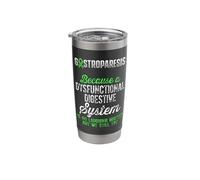 Gastroparesis Awareness Warrior Survivor Stainless Steel Insulated Tumbler