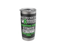 Gastroparesis Awareness Warrior Survivor Stainless Steel Insulated Tumbler