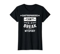 Gastroparesis Can't Break My Spirit Value Graphic T-Shirt, Women, Black, S