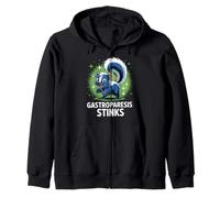 Gastroparesis Stinks + Supportive Warriors + Humor + Zip Hoodie