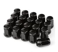 GAsupply 20pcs M12x1.5 Tapered Seat Alloy Wheel Nuts with 19 Hex, Compatible with Most Ford Focus Fiesta Fusion Escort Mondeo Kuga C-max, Closed End Lug Nuts Aftermarket Wheel Nuts(Chrome)