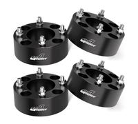 GAsupply ATV 4x110 Wheel Spacers 2 inch, Black ATV Wheel Adapters Spacers 74mm Hub Bore 10×1.25 Studs, Compatible with Honda, Suzuki, Bombardier, 4 Pack
