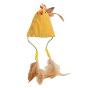 Gat Chew Toys - 3.54x11.81 Inch Catnip Cat Toys | CATS TEETH CLEANING, CHICKEN CATCH CHICKEN CHICKEN WITH Bell, Interactive Kitten Supplies for Dent Training