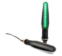 GATAVCTKPY Turning Indicators Signal Motorbike For Yam&aha MT07 MT09 MT10 Mt 07 09 10 Mt-07 Mt-09 Turn Signal Motorcycle Turn Signals Light Tail Lights Indicators Lamp(Green-a pair)