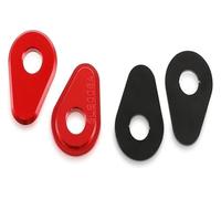 GATAVCTKPY Turning Indicators Signal Motorbike For Yam&aha MT10 MT07 MT-09 2014-2018 Motorcycle Front Turn Signal Adapter Mount Plates Brake Lights Turn Signals Indicator(A red)