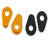 GATAVCTKPY Turning Indicators Signal Motorbike For Yam&aha MT10 MT07 MT-09 2014-2018 Motorcycle Front Turn Signal Adapter Mount Plates Brake Lights Turn Signals Indicator(A g)