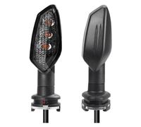 GATAVCTKPY Turning Indicators Signal Motorbike For Yam&aha YZF R1 R3 R6 R15 R25 R125 FJ09 XSR 125 155 700 900 Motorcycle Accessories Indicator Lamp Flasher Turn Signal(Smoke a pair)