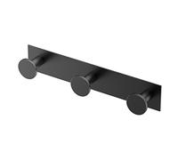 Gatco 1288MX Modern Décor Hook, Matte Black, Triple