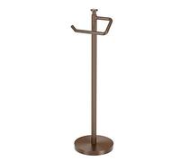 Gatco 1435BZ Freestanding Toilet Paper Holder Tissue, Bronze, 23.5 Inch