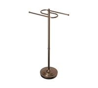 Gatco 1508 Floor Standing S Style Towel Holder Bronze