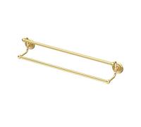 Gatco 24" Double Towel Bar, Brushed Brass, 24 Inch