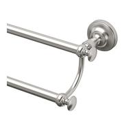 Gatco 4024 Tavern 24" Double Towel Bar, Chrome, 24 Inch