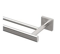 Gatco 4074 Elevate 24-Inch Double Towel Bar, Satin Nickel