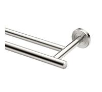 Gatco 4294 24-Inch Latitude II Double Towel Bar, Satin Nickel