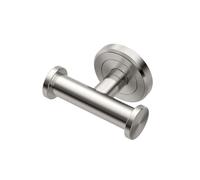 Gatco 4295A Latitude II Double Robe Hook, Satin Nickel, Moderate