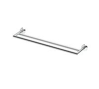 Gatco 4634 Glam 24" Double Towel Bar, Chrome, 24 Inch