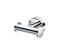 Gatco 4635A Glam Double Robe Hook, Chrome, 3.10" W