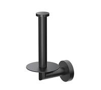 Gatco 4638MX Glam Storage Toilet Paper Holder, Matte Black