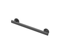 Gatco 671MX Nouveau 18" L Grab Bar, Matte Black/ADA Compliant Stainless Steel Safety Grab Bar for Bathroom