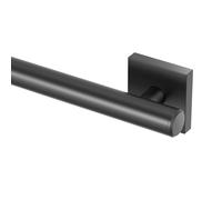 Gatco 940MX Elevate 12"""" L Grab Bar Matte Black/ADA Compliant Stainless Steel Safety Grab Bar for Bathroom