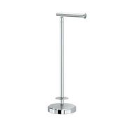 Gatco Latitude II Freestanding Toilet Paper Holder with Storage, Chrome