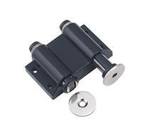Gate Bolt Lock,Bolt Sliding Door Lock, Door s Double Magnetic Door Touch Catch Kitchen Cupboard Damper Buffers Cabinet Door Drawer