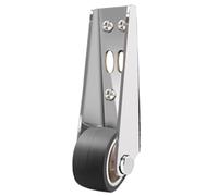 Gate Caster, Thermoplastic Rubber Door Drooping Support Wheel, Small Casters Directional Wheel with Screws for Garden Wooden Gate, Yard Fence