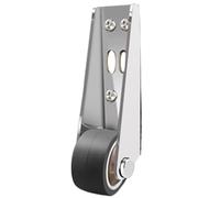 Gate Caster, Thermoplastic Rubber Door Drooping Support Wheel, Small Casters Directional Wheel with Screws for Garden Wooden Gate, Yard FenceGate Caster