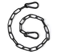 Gate Chain Lock, Stainless Steel Gate Link Chain Lock with Both-Ended Carabiners Chain Link Gate Latches for Outdoor Fences, Pet Cages, Horse Goat Cow Corral Supplies