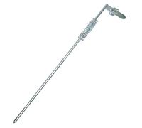 Gate Drop Bolt, 800mm Length, 130mm Hasp, Surface and Recessed Mount Fittings, for Gates, Doors, Wickets