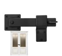gate for wooden fence 360 Degree Rotation Carbon Steel | Gate lock and cabinet for farm sheep enclosure stables chicken coop ranch yard orchard and