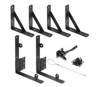 Gate Kit for Wooden Fence - 1 Set Anti Sag Gate Kit,Corner Bracket Brace for Driveway Deck Garden Corral Outdoor Pool Shed Doors